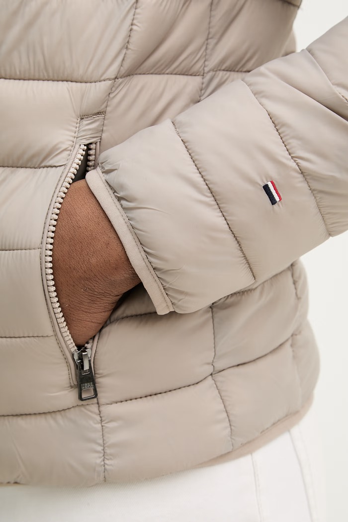 U.S. Polo Assn. jachetă pentru bărbați LIGHTWEIGHT BOUND QUILTED MUP3905 gri
