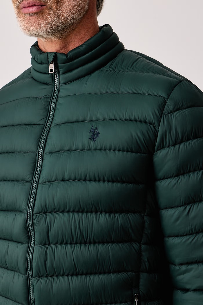 Kurtka męska LIGHTWEIGHT BOUND QUILTED U.S. Polo Assn. MUP3905 zielony