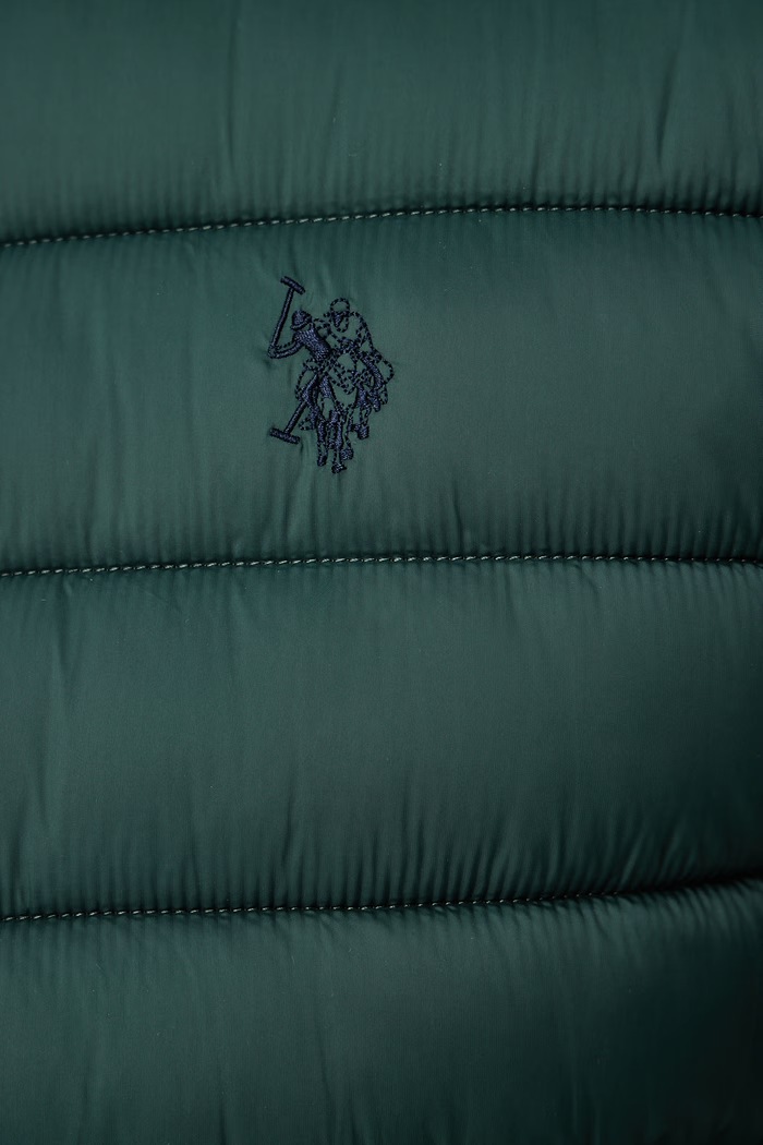Kurtka męska LIGHTWEIGHT BOUND QUILTED U.S. Polo Assn. zielony MUP3905