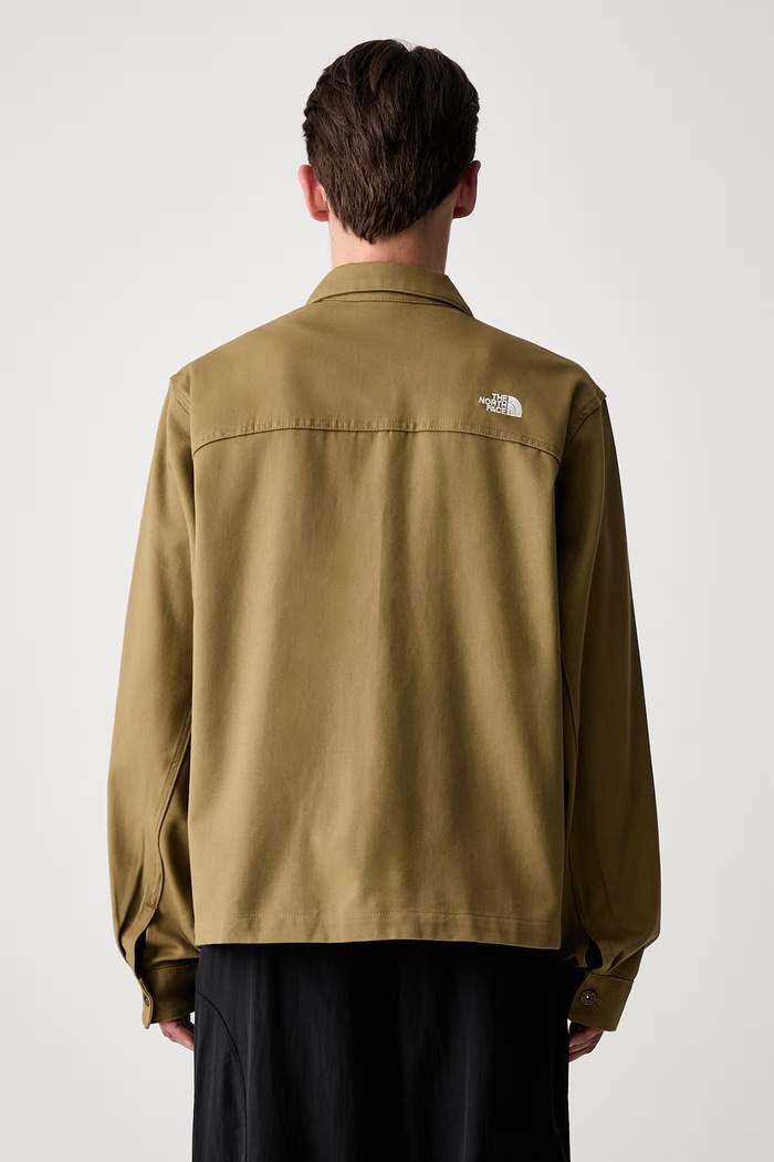 Odzież The North Face Twill krótka kurtka bawełniana męska NF0A8G992EL1 zielony
