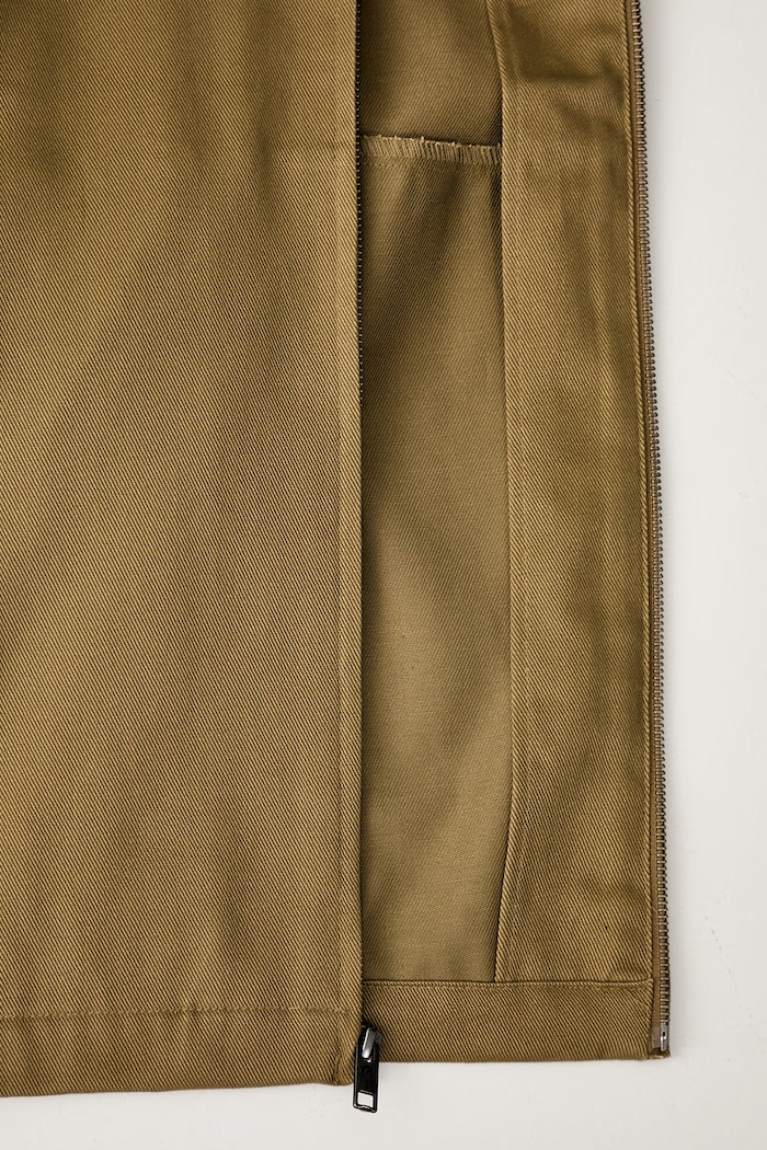 The North Face krótka kurtka męska bawełniana Twill NF0A8G992EL1 zielony