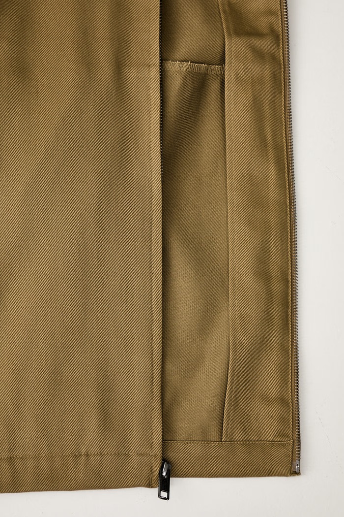 The North Face Twill krótka kurtka bawełniana męska NF0A8G992EL1 zielony