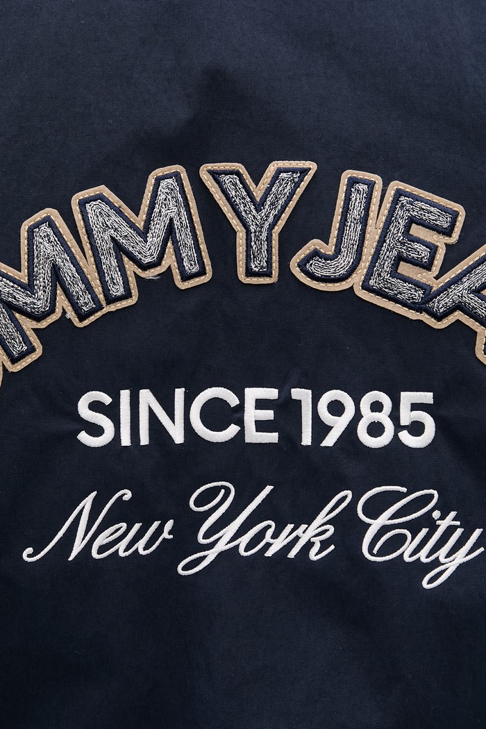 Tommy Jeans bomberka męska DM0DM22737 granatowy
