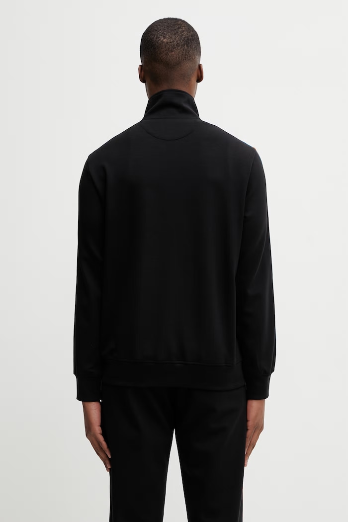 Ρούχα Paul Smith TAPED SEAM Μπλούζα με κουμπιά με lyocell Ανδρική M1R.877Z.V02745 μαύρο