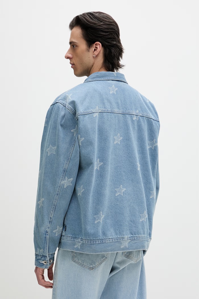 Oblačila Vans jakna moška denim VN000T6QCDX1 modra
