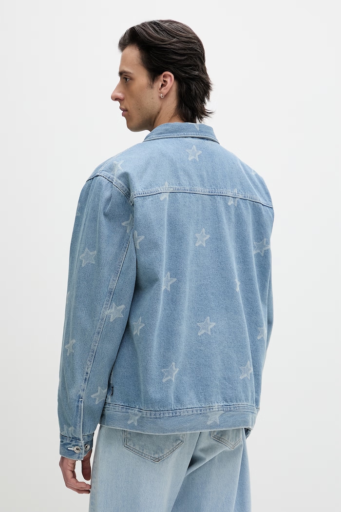 Oblačila Vans jakna moška denim VN000T6QCDX1 modra