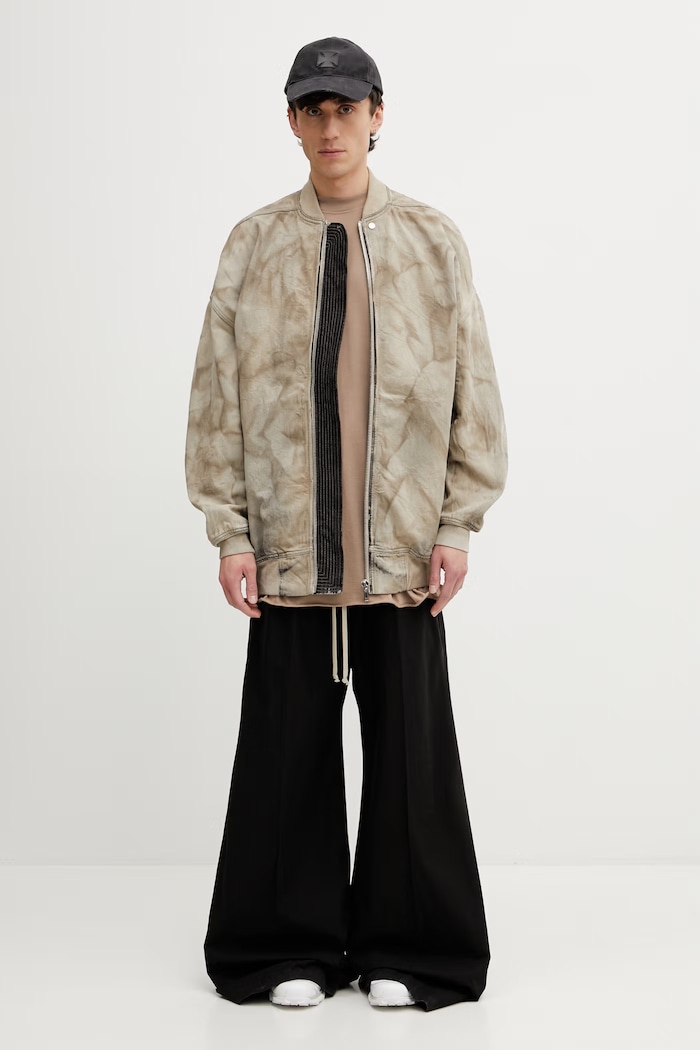 Rick Owens DRKSHDW Jumbo Flight bomber bavlněný pánský DU01F4776.DST