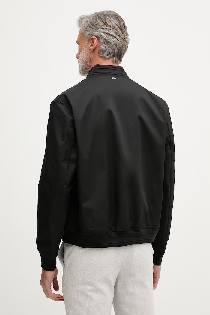 Oblečenie BOSS bunda bomber pánska Comber 50558517 čierna