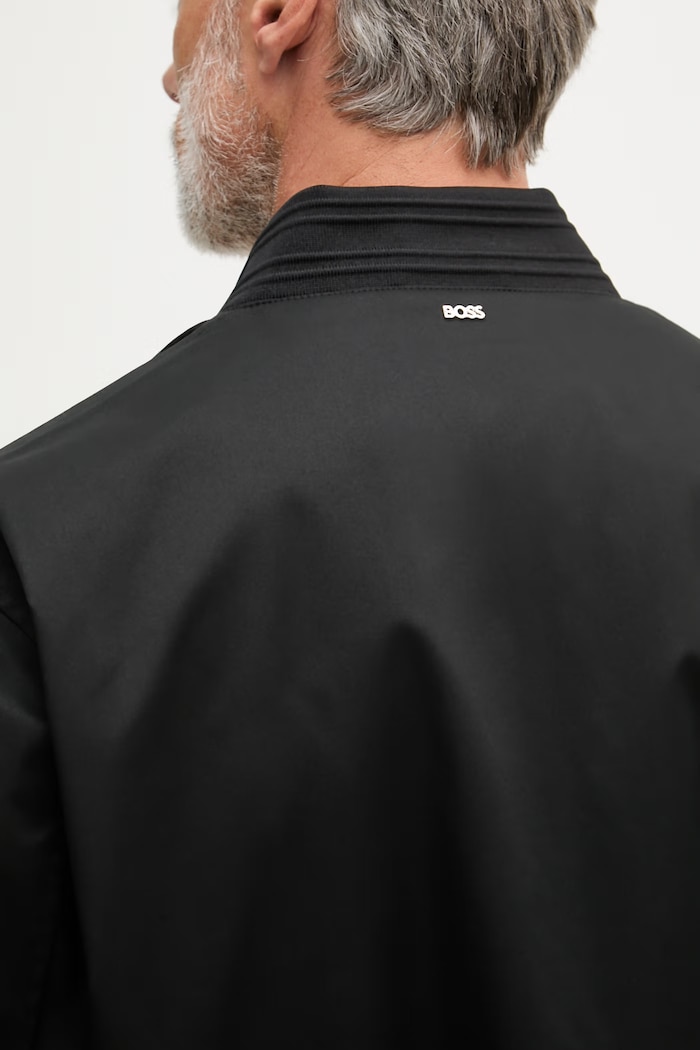 BOSS bunda bomber pánska Comber 50558517 čierna