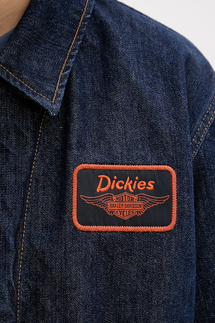 Dickies geacă de tranziție pentru bărbați, din denim DK0A881RRNB1 bleumarin