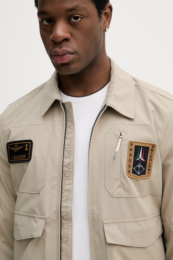 Aeronautica Militare kurtka beżowy AB3049UCT04290