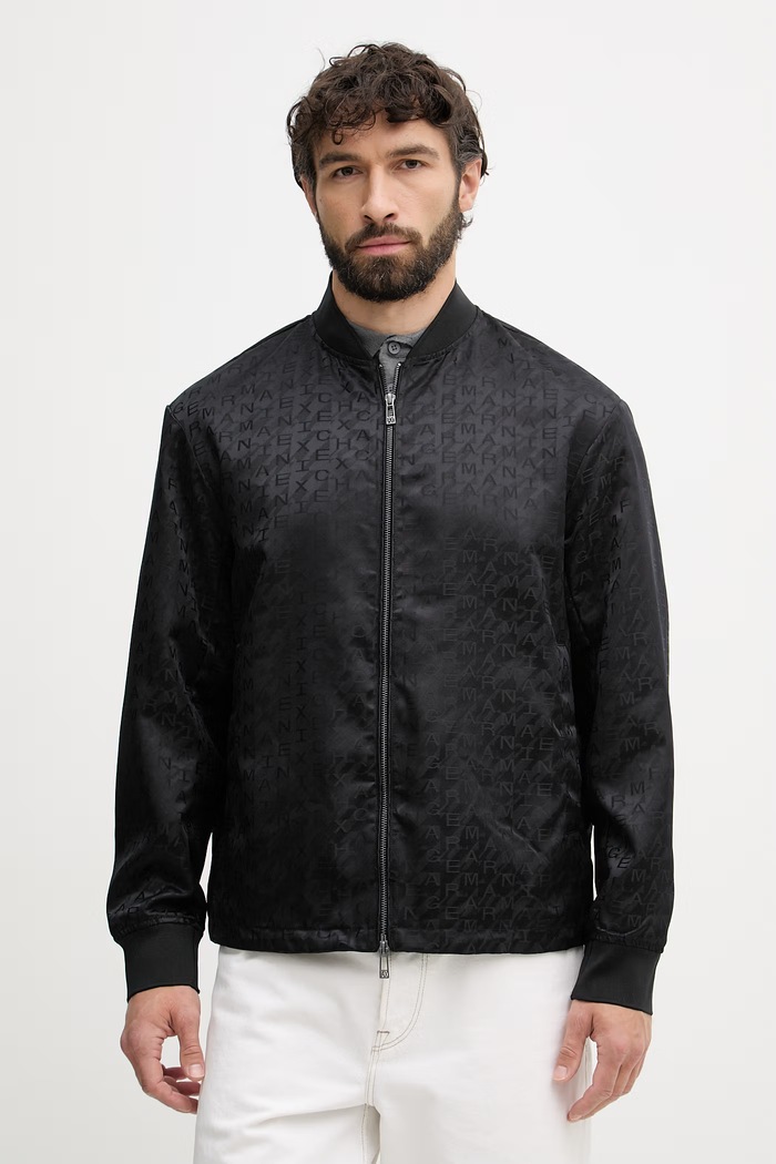 Armani Exchange prechodná bunda pánska čierna XM002239.AF22864