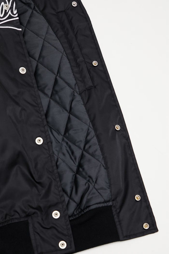 Bomber jakna NEIGHBORHOOD BASEBALL JACKET 252TSNH.JKM04 crna