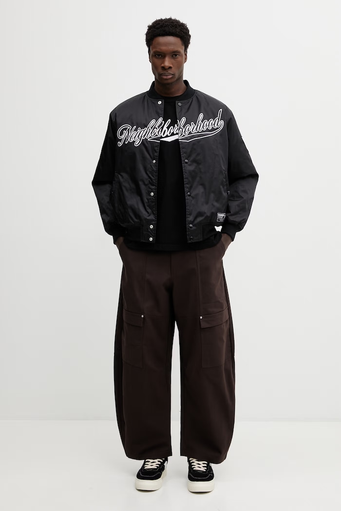 Bomber jakna NEIGHBORHOOD BASEBALL JACKET 252TSNH.JKM04