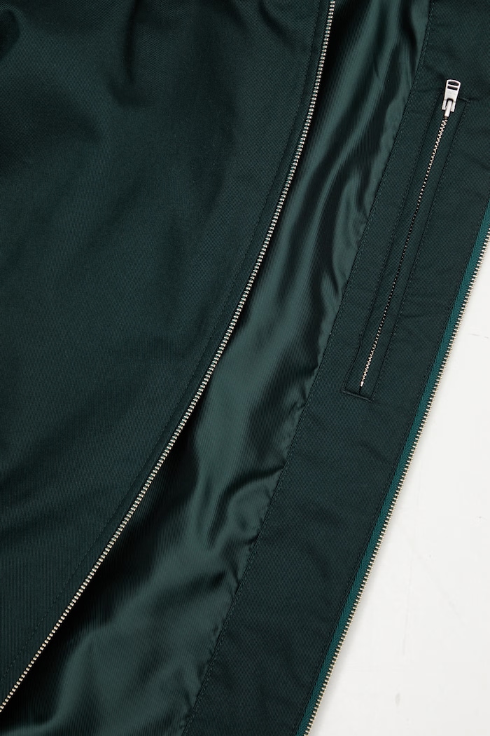 Fred Perry kurtka przejściowa męska z bawełną J2317 zielony