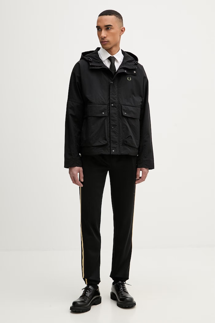 Fred Perry moška jakna J2323 črna SS26