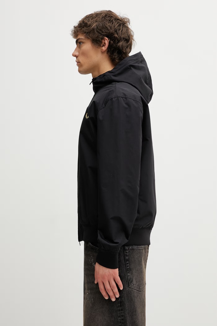 Fred Perry bunda pánska J2330 čierna SS26