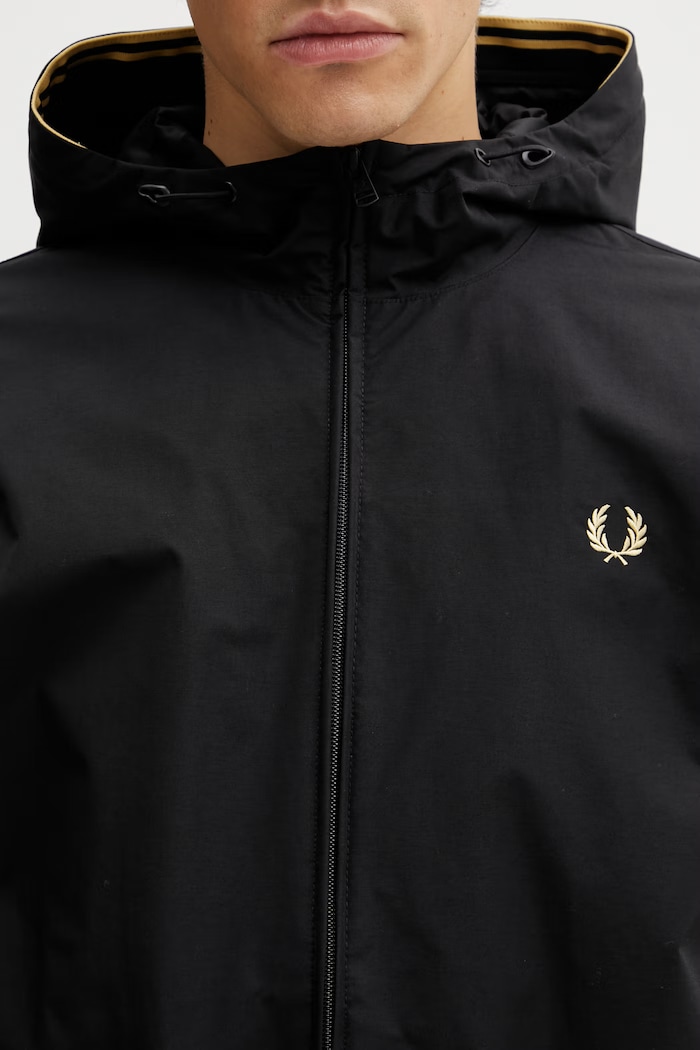 Fred Perry bunda pánska čierna J2330