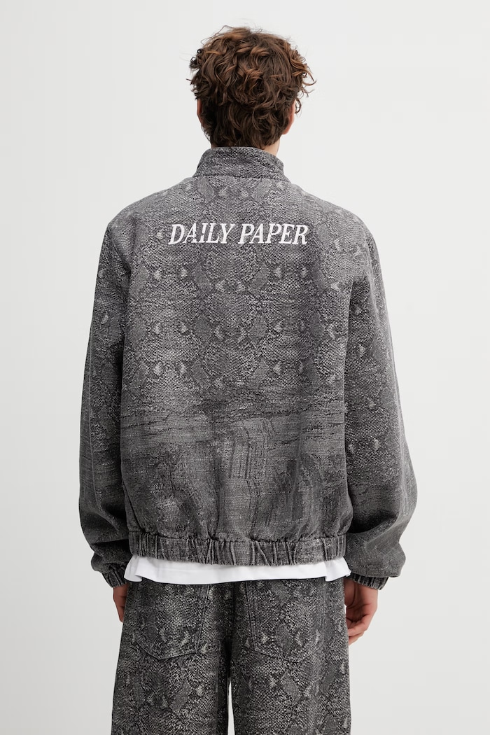 Îmbrăcăminte Daily Paper geacă denim snake 2610002 gri