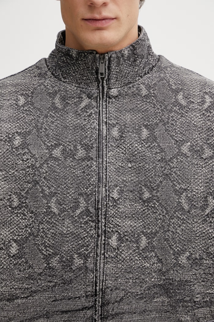 Daily Paper geacă denim snake gri 2610002