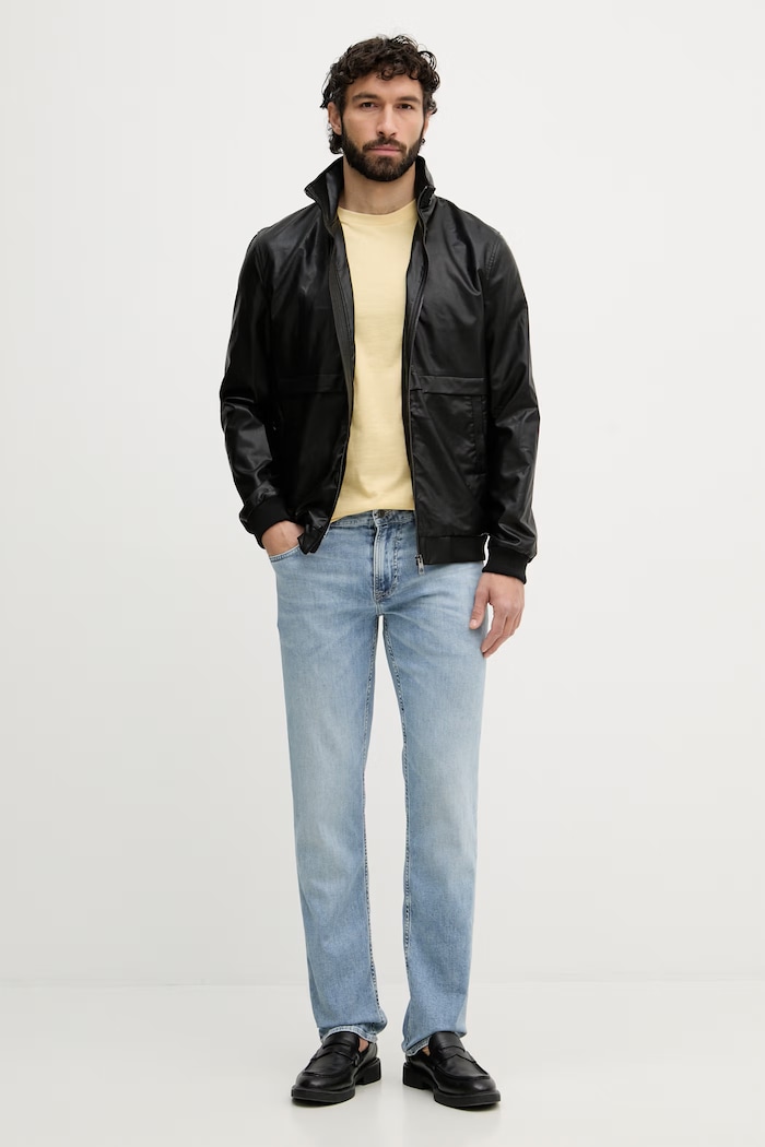 Guess prechodná bunda pánska M6GL07.W1663 čierna SS26