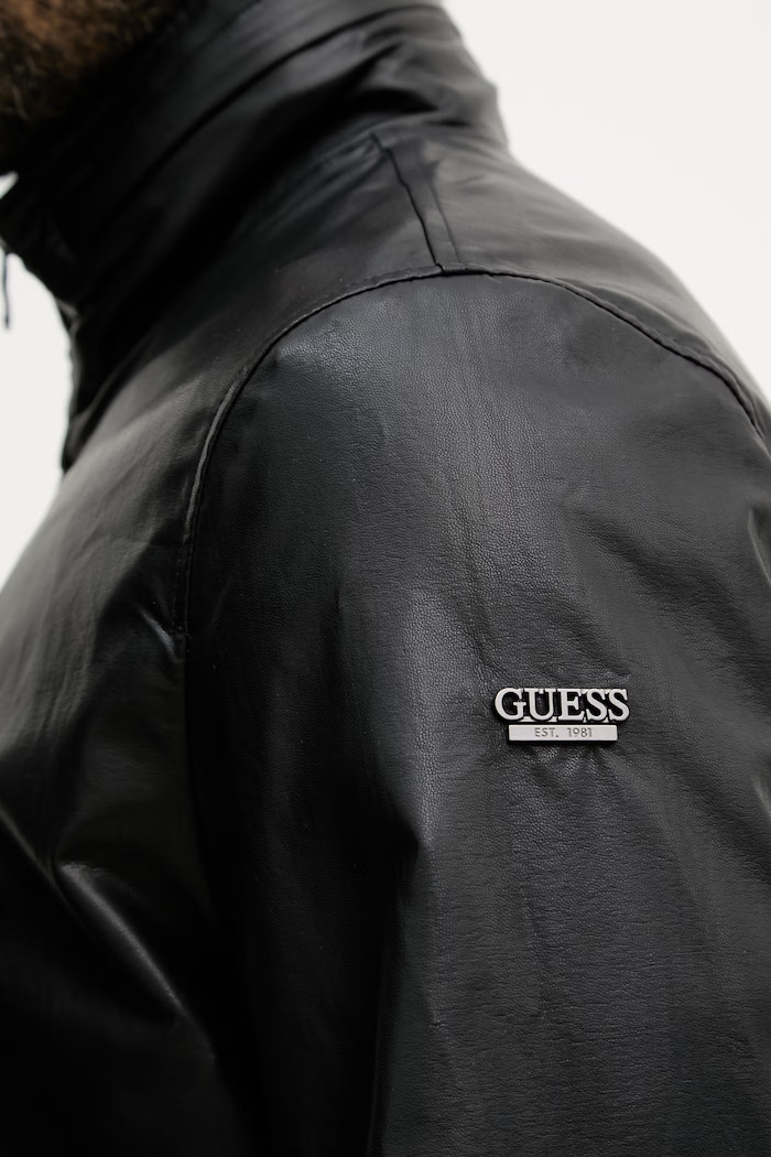 Guess prechodná bunda pánska M6GL07.W1663 čierna