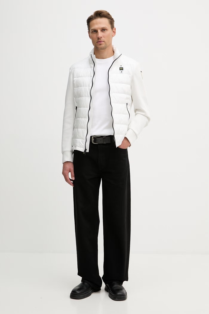 Blauer kurtka HEBRON BLUC02207 biały SS26