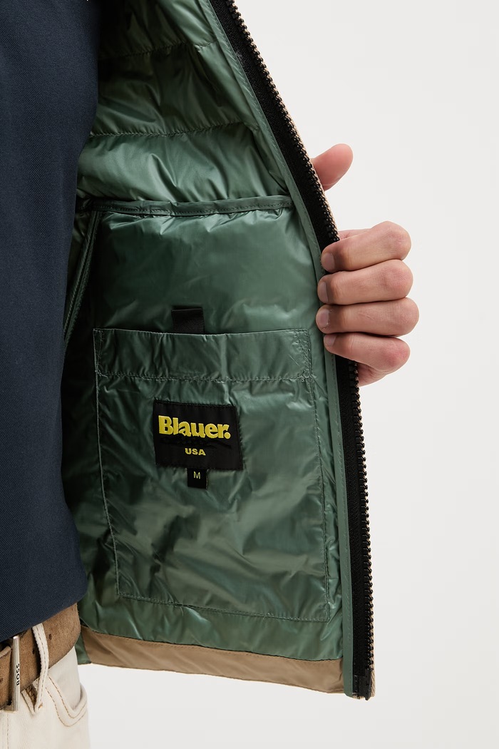 Blauer kurtka puchowa AUSTIN BLUC03197