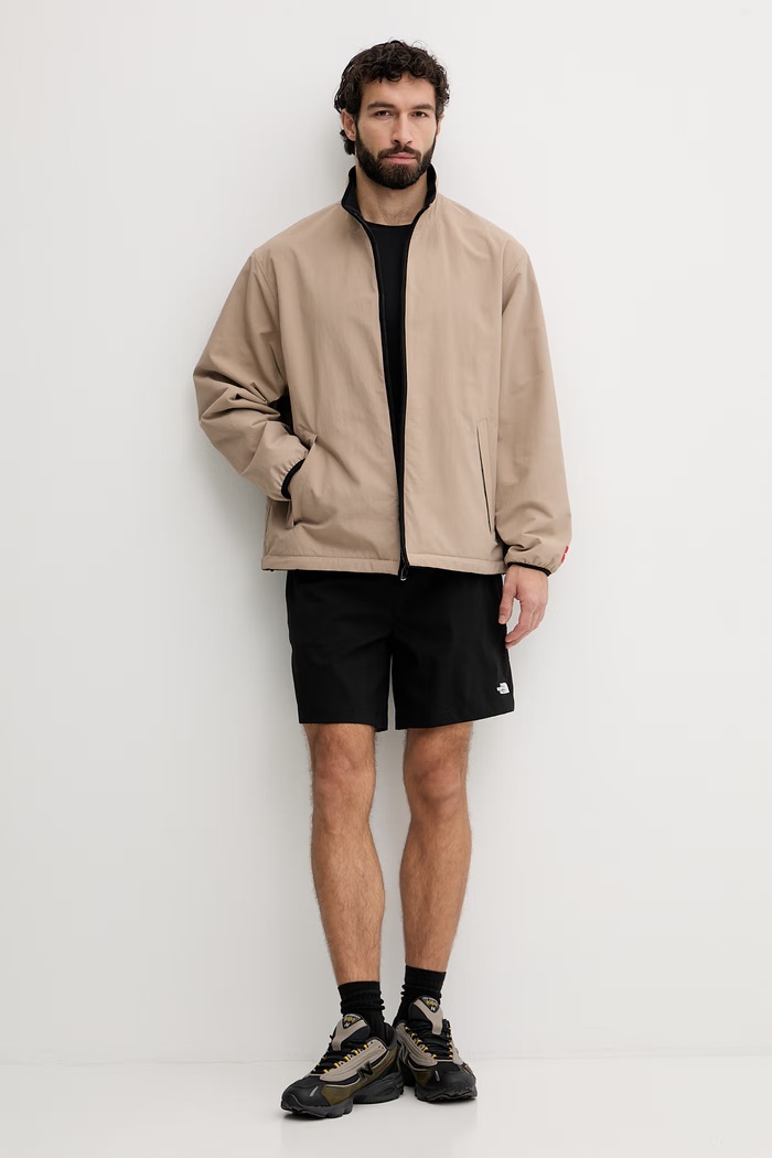 Oblečenie The North Face krátka bunda pánska Redbox NF0A8FH8DHO1 béžová