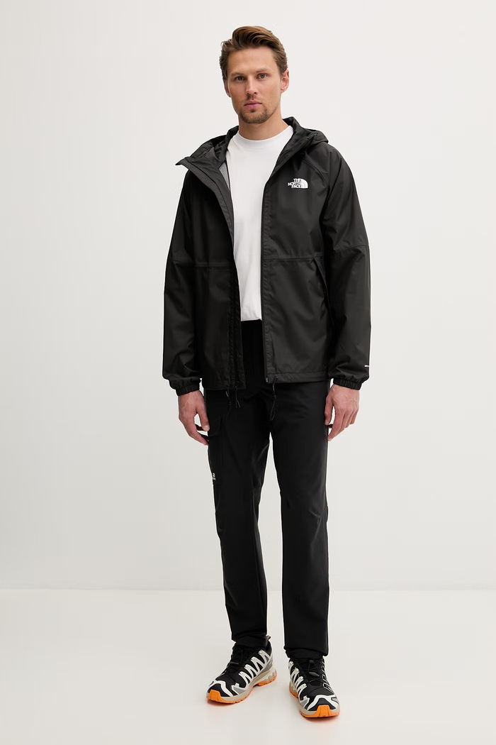 The North Face pánska trekingová bunda Antora NF0A7QF34H01 čierna SS26