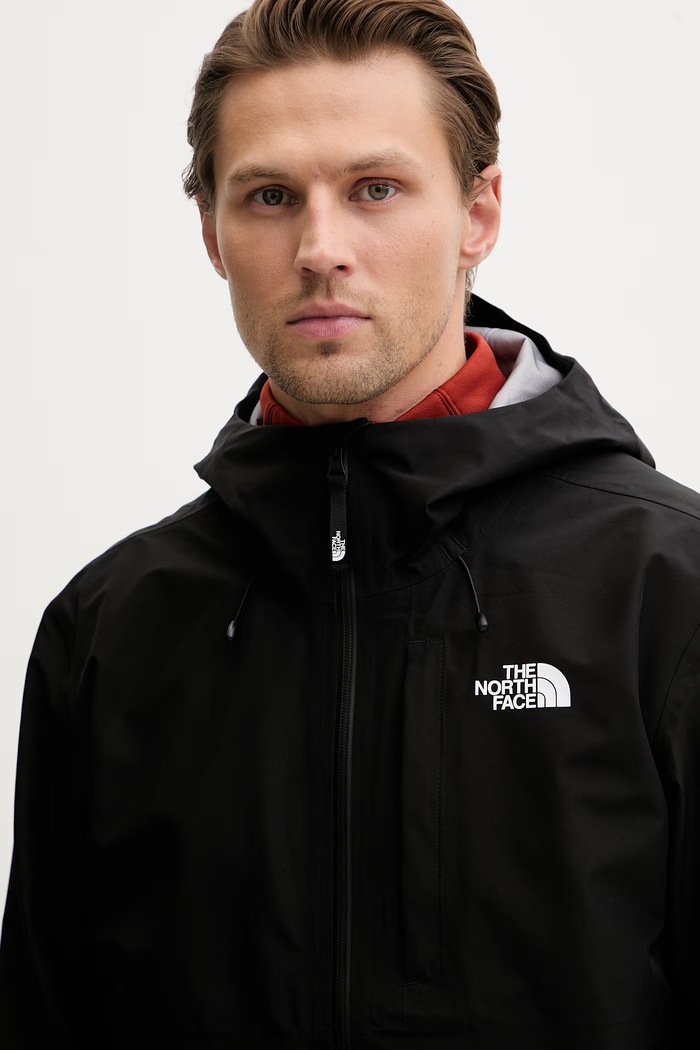 The North Face μπουφάν πεζοπορίας ανδρικό DRYZZLE μαύρο NF0A8B4XJK31