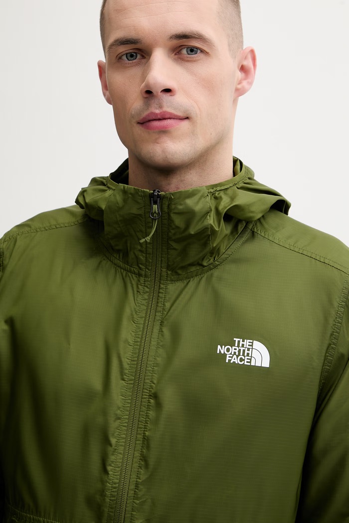 The North Face trekingová bunda pánska CYCLONE zelená NF0A8B64BRI1