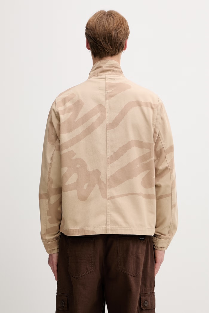 Дрехи by Parra Birds fly free преходно яке от памук мъжко 55300 бежов