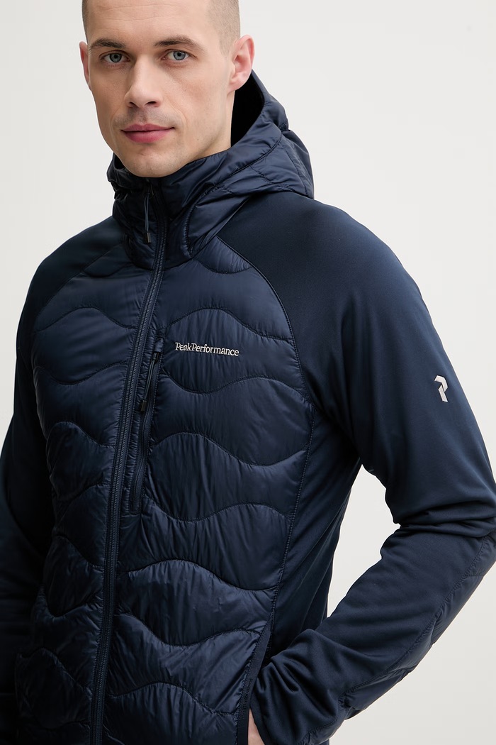 Îmbrăcăminte Peak Performance jachetă pentru bărbați Helium Down G79844 bleumarin