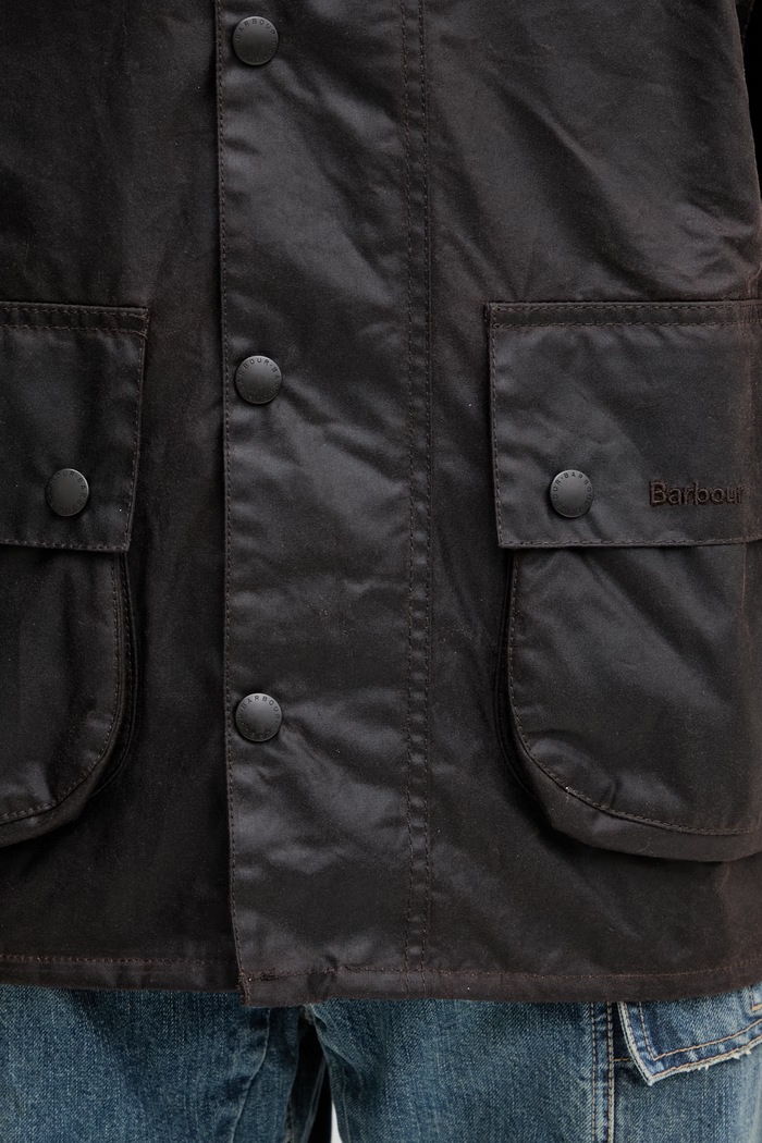 Barbour MWX0017RU52 přechodová bunda pánská bavlněná hnědá MWX0017RU52