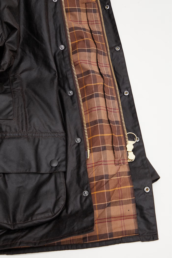 Barbour MWX0017RU52 přechodová bunda pánská bavlněná MWX0017RU52 hnědá