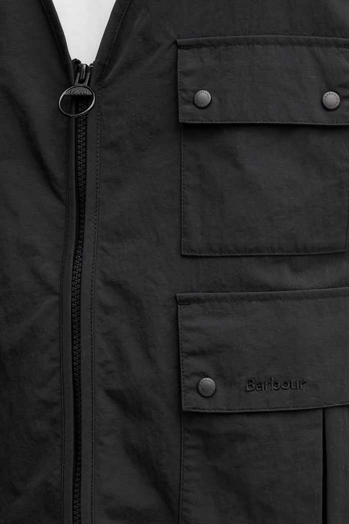 Barbour MGI0315BK11 bezrękawnik męski czarny MGI0315BK11
