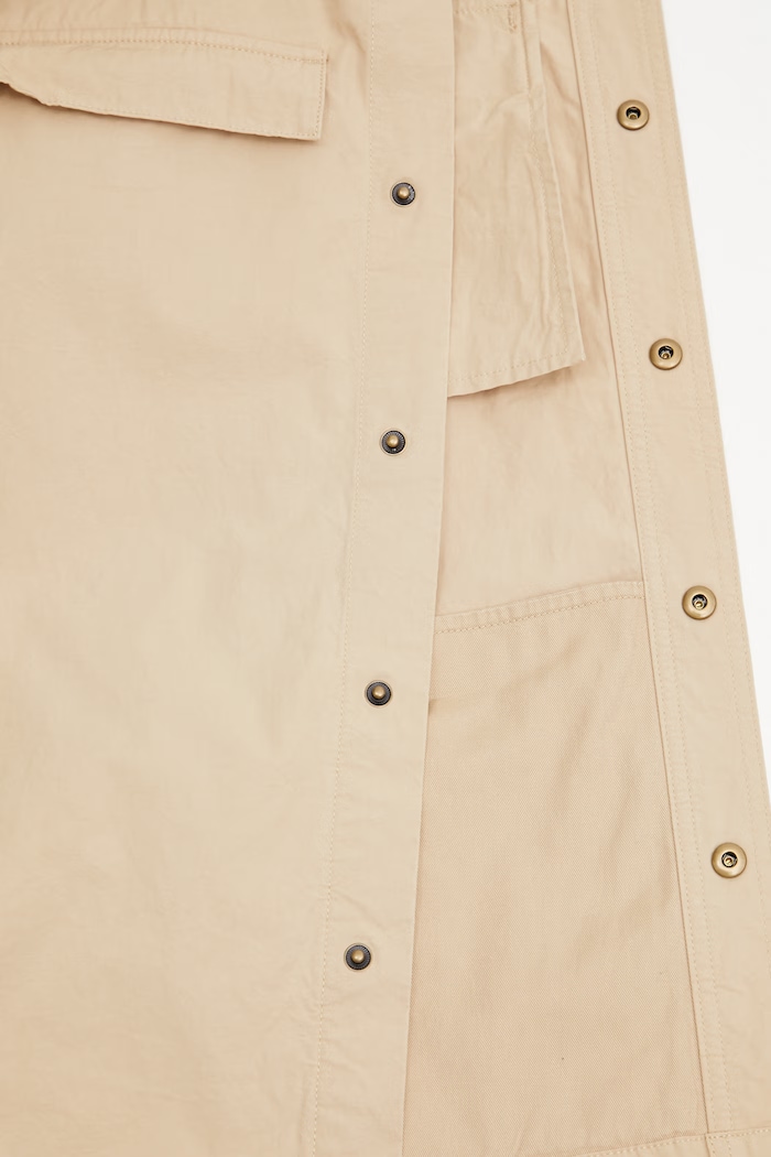 Barbour MOS0460TA71 kurtka koszulowa bawełniana męska MOS0460TA71 beżowy