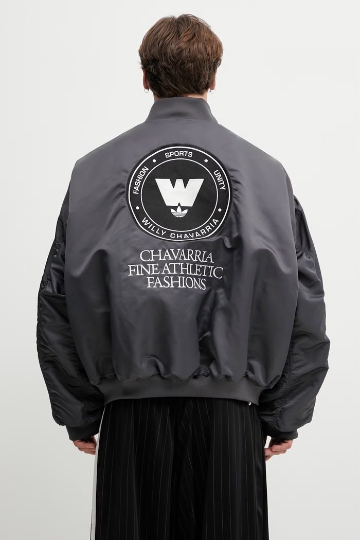 Дрехи adidas Originals x Willy Chavarria яке бомбър мъжки KV2248 сив