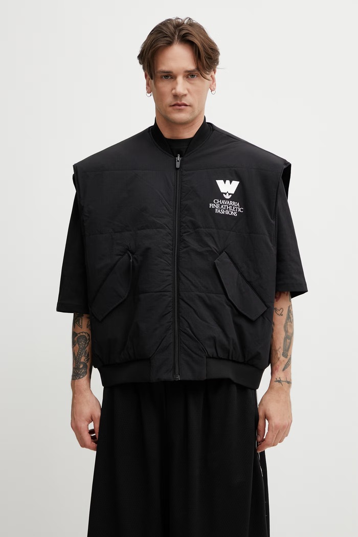 adidas Originals x Willy Chavaria bezrękawnik męski czarny KS6437.