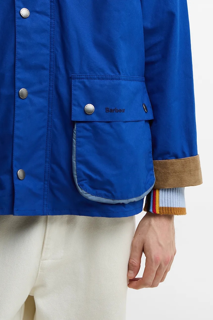 Barbour x Paul Smith Sugarlump Bedale bunda bavlněná pánská MCA1126BL51