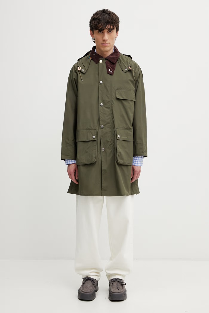 Barbour x Paul Smith Casual parka pánská MCA1127OL52