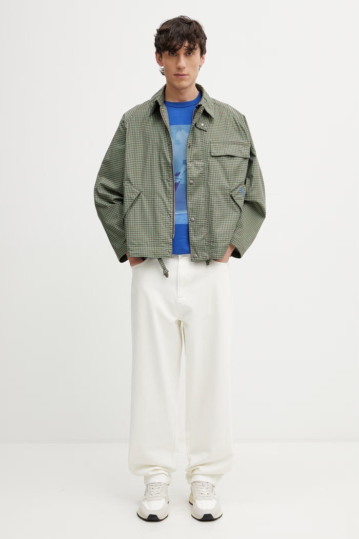 Barbour x Paul Smith Transport куртка из хлопка для мужчин MCA1128GN52