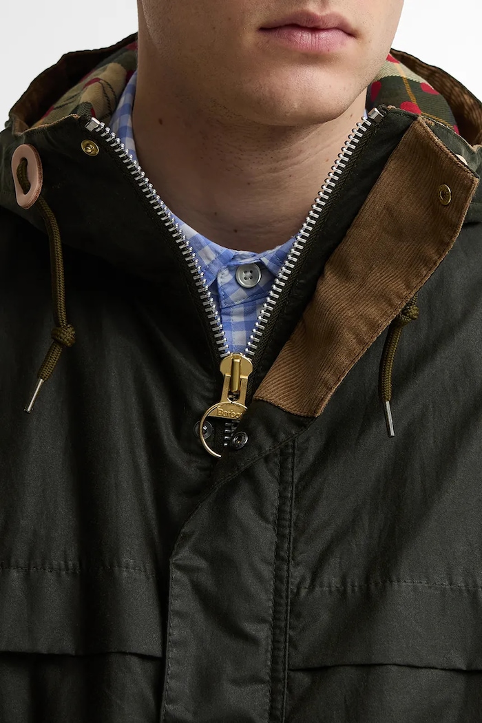 Barbour x Paul Smith Durham Men's jacket MWX2561OL51 green