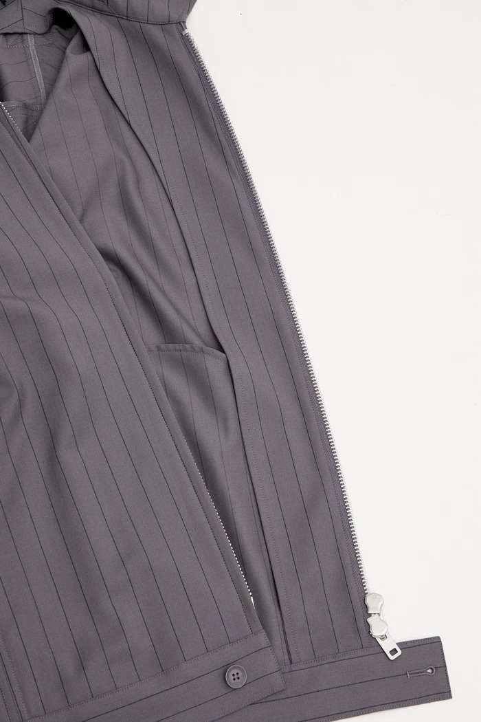 Y-3 M RW UT BLOUSON Men's jacket with wool KS4973 gray