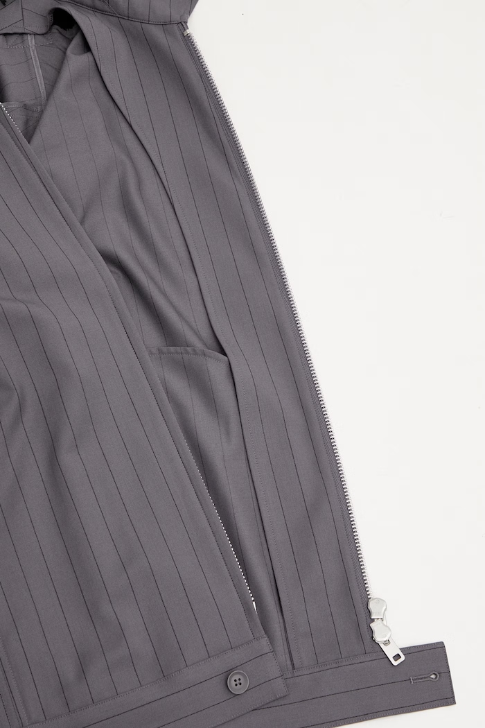 Y-3 M RW UT BLOUSON Men's jacket with wool KS4973 gray