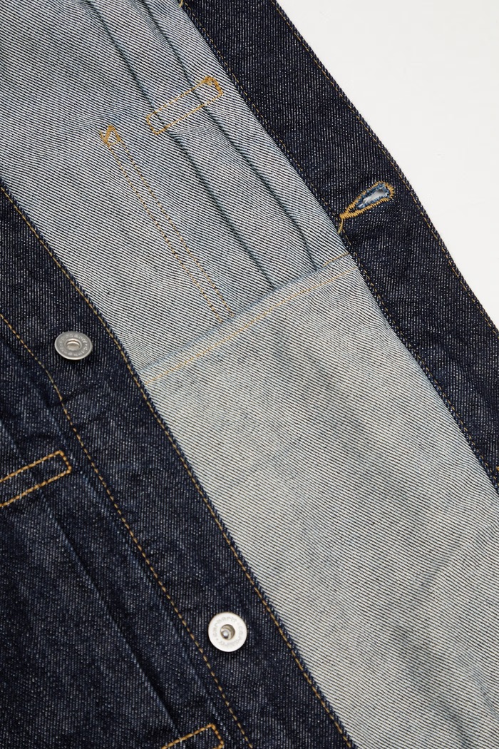 Carhartt WIP Belmar Jacket τζιν μπουφάν Ανδρικό I036586.102 σκούρο μπλε