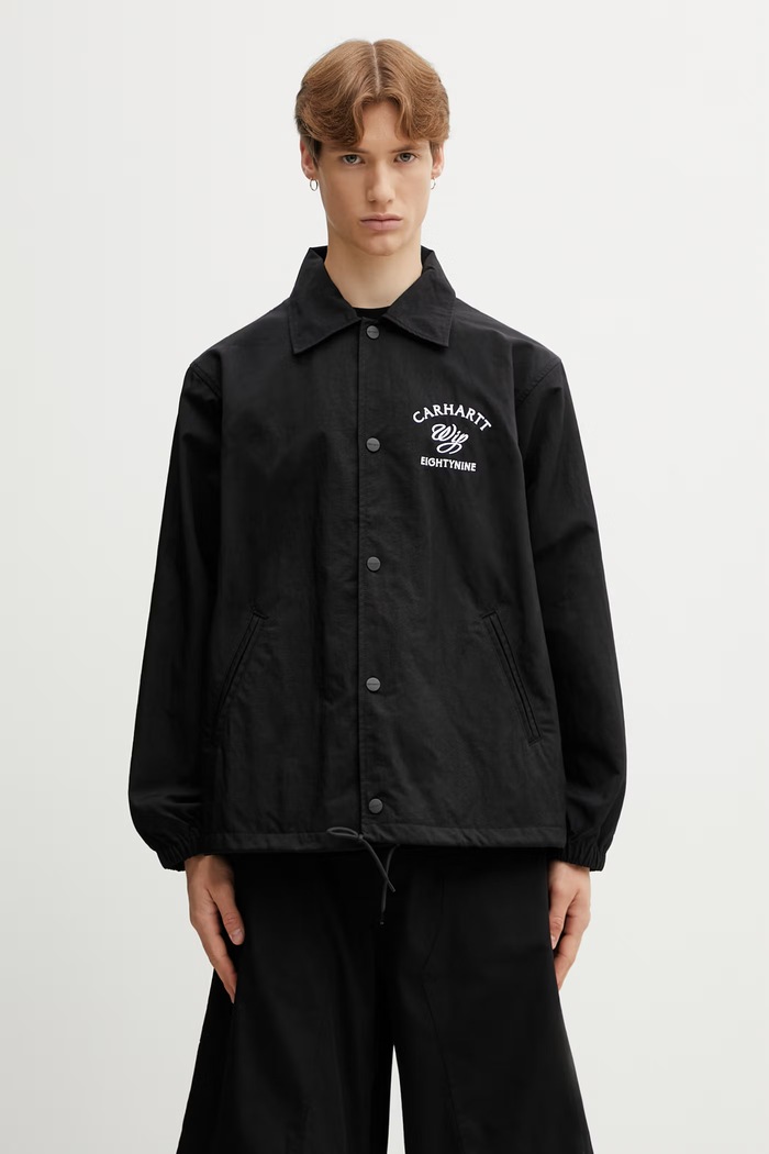 Carhartt WIP Eightynine Coach Jacket kurtka męska czarny I036134.0D2XX