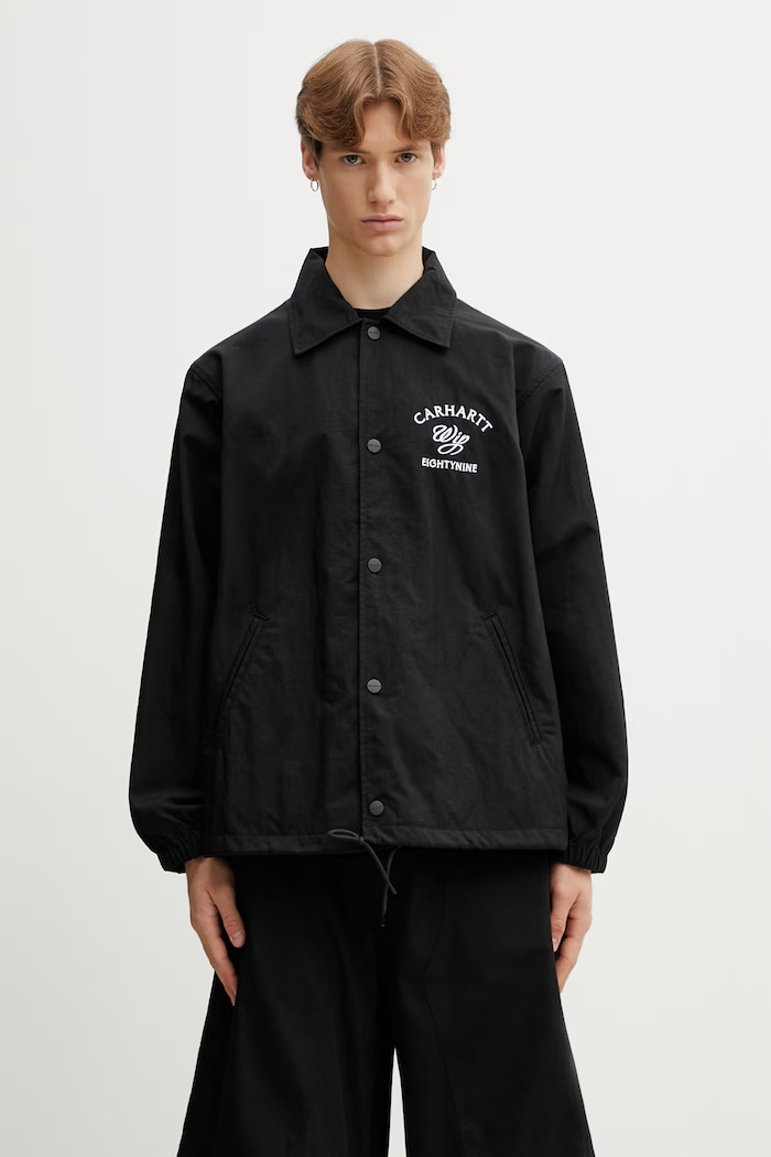 Carhartt WIP Eightynine Coach Jacket kurtka męska czarny I036134.0D2XX