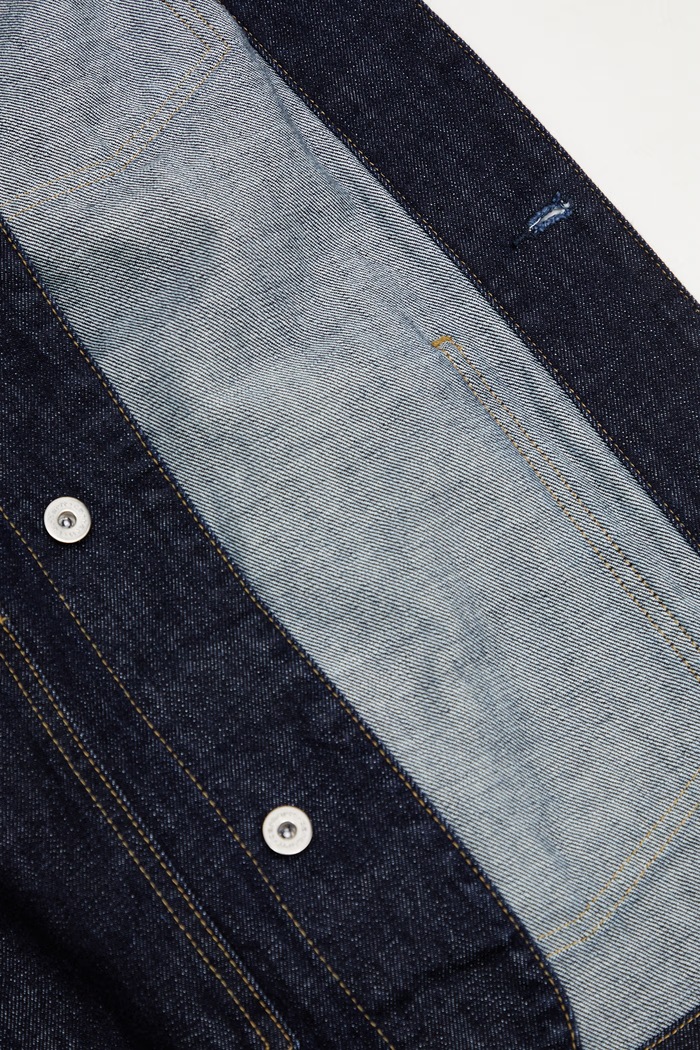 Carhartt WIP Warren Chore Coat kurtka jeansowa męska I036592.B8902 niebieski